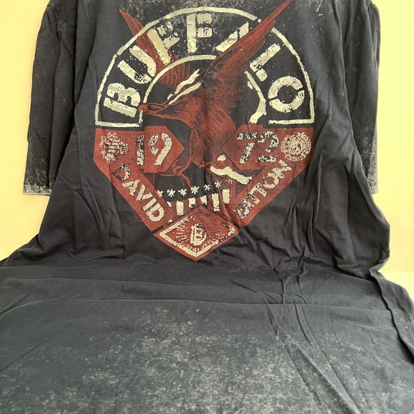 Buffalo David Bitton Charcoal Graphic Tee - Picture 3 of 5